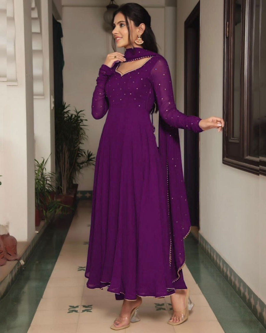 Anarkali Collection "Riya" - Violet