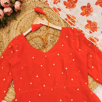 Anarkali Collection "Santiaguy" - Orange