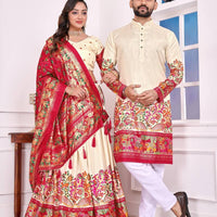 Combo "Radha&Krishna" - Beige