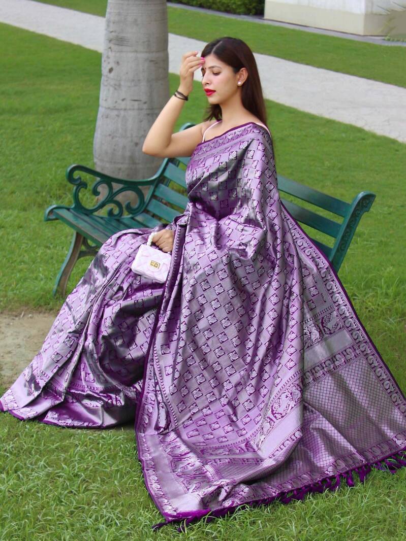 Sari SOFTY Mauve