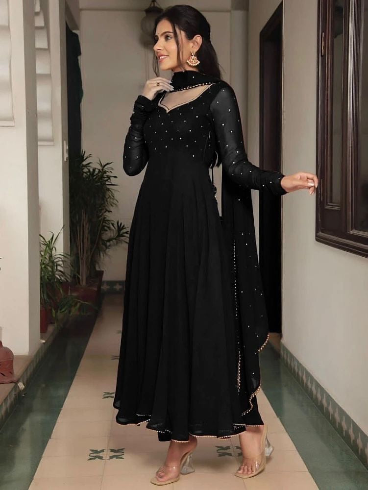 Anarkali Collection "Riya" - Noir