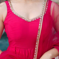 Anarkali Collection "SaÏda" - Rose