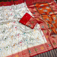 Sari "Lakan" - Blanc