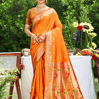 Sari "Mala" - Orange