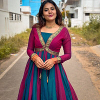 Robe Collection "Surya" Bleu