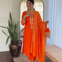Punjabi Collection "Deepika" - Orange