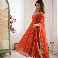 Anarkali Collection "Indrya" - Orange