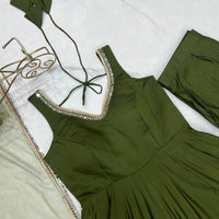 Anarkali Collection "SaÏda" - Vert