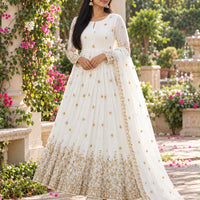 Anarkali Collection "Lighty" - Blanc