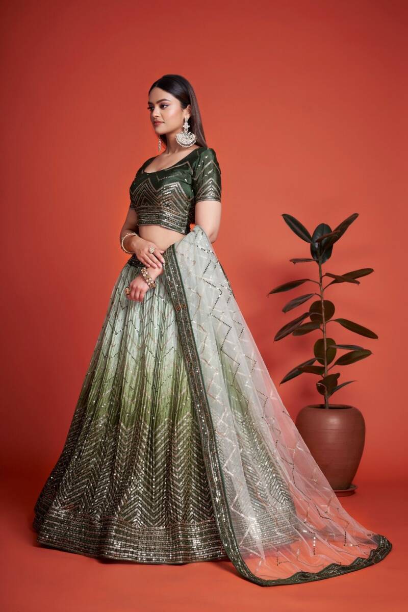 Lehenga collection "SUBLIME" Vert