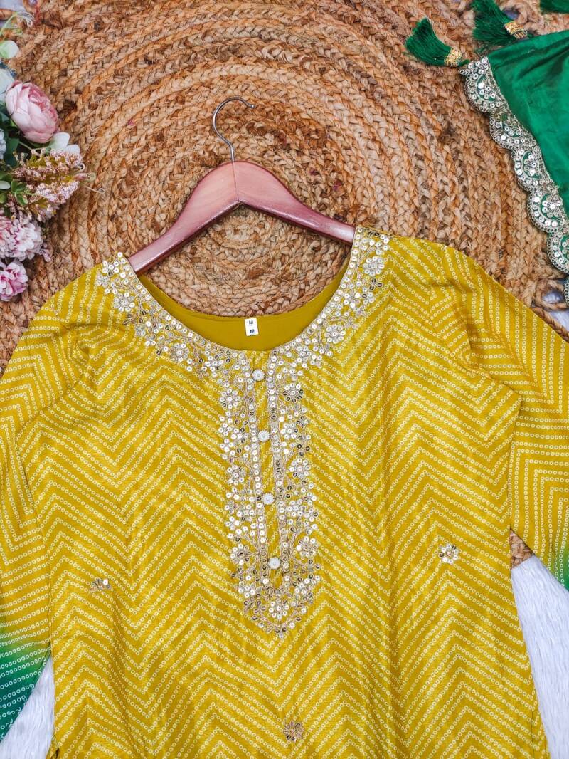 Punjabi Collection "Karva"  - Jaune
