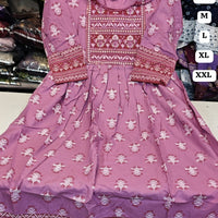 Robe tunique Collection "Mendhana"  - Vieux rose