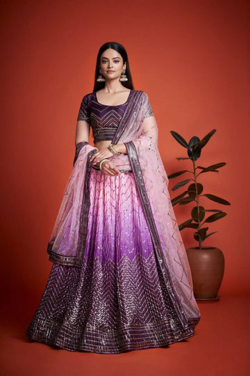 Lehenga collection "SUBLIME" Violet
