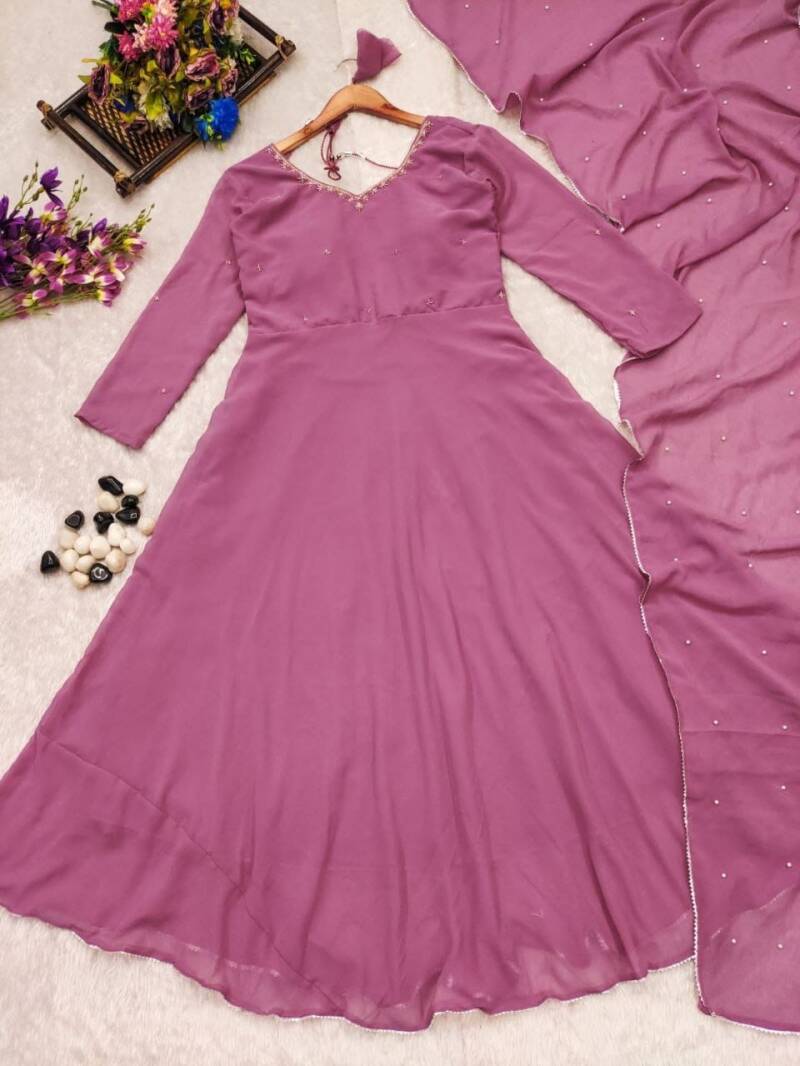 Anarkali Collection "SWEETIL"  - Parme
