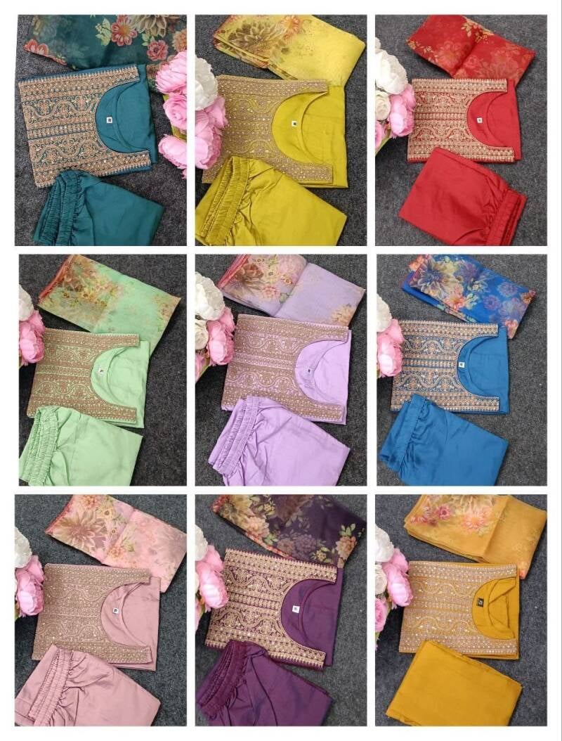 Punjabi Collection "Astany" - Rouge