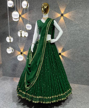 Lehenga collection "Meena" Vert