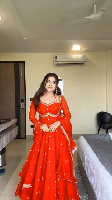 Anarkali Collection "Ladjily" - Orange