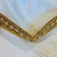 Ceinture sari doré design 1