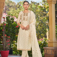 Punjabi Collection "Manaat" - Beige