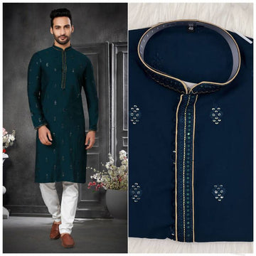 Kurta "Chic" - Bleu nuit