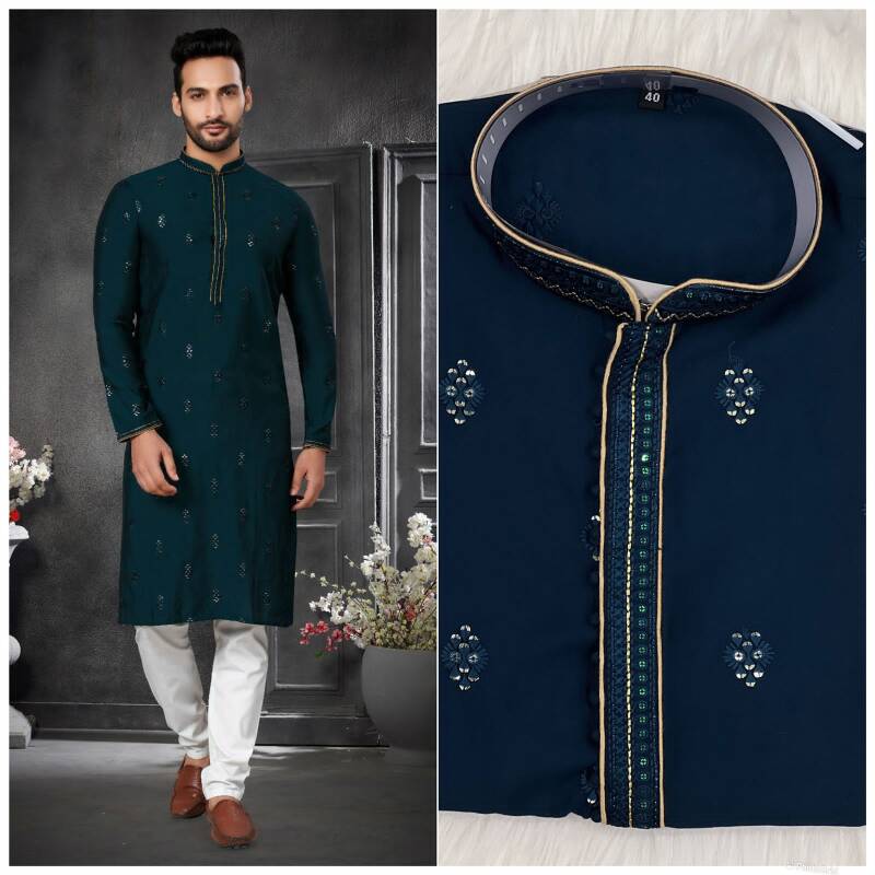 Kurta "Chic" - Bleu nuit