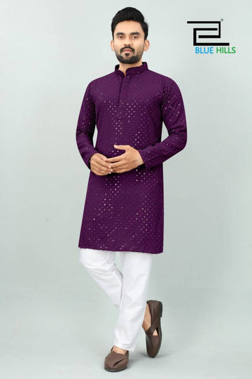 Kurta "Desi Boys" - Violet