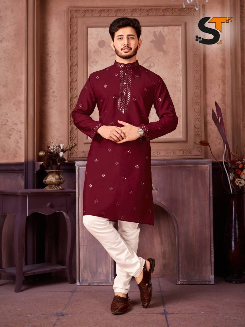 Kurta "Shine" - Bordeaux