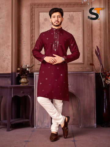 Kurta "Shine" - Bordeaux