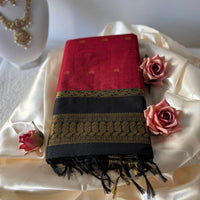 Sari "Kalyani" - Bordeaux