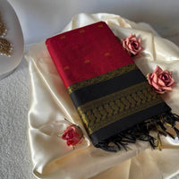 Sari "Kalyani" - Bordeaux