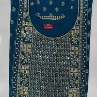 Anarkali Collection "Anarkali Maduri" Bleu paon