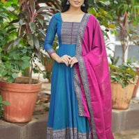 Robe Collection "Ajani" - Bleu