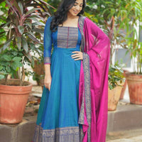 Robe Collection "Ajani" - Bleu