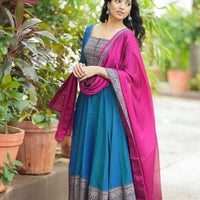 Robe Collection "Ajani" - Bleu
