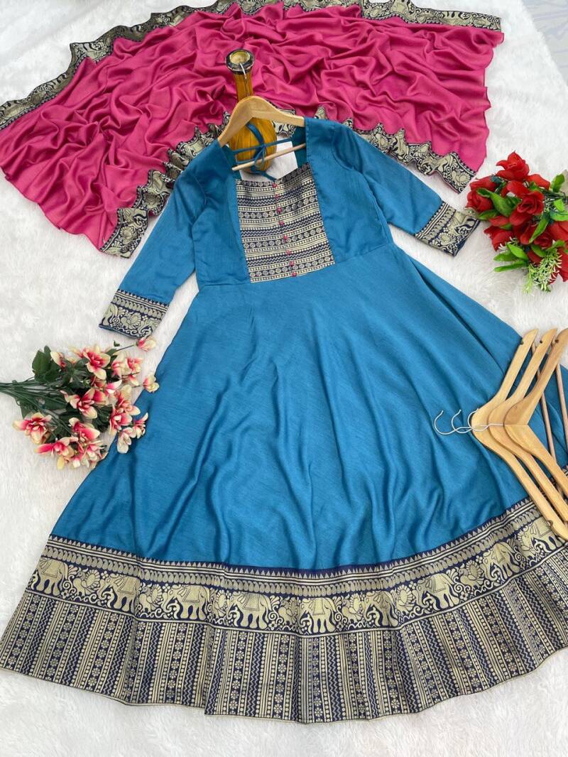 Robe Collection "Ajani" - Bleu
