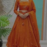 Lehenga Collection "Vimala" - Orange