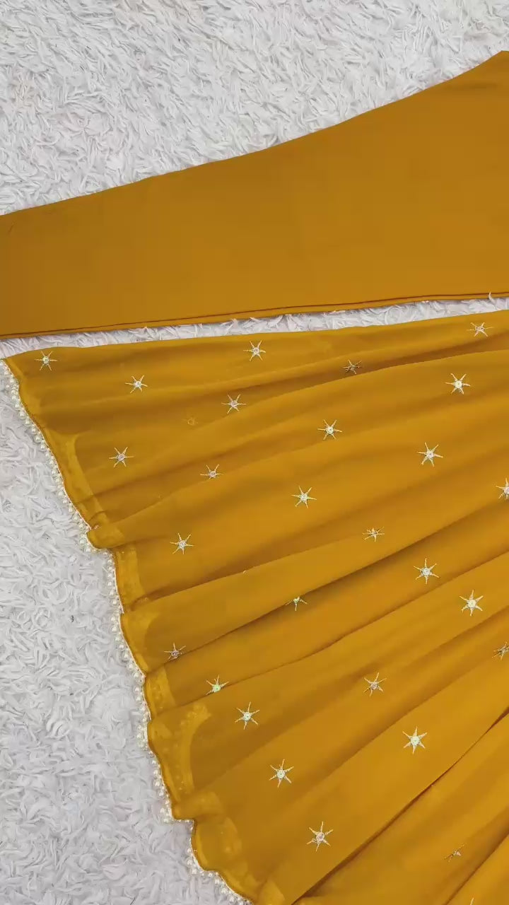 Anarkali Collection "Indrya" - Jaune