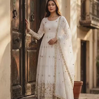 Anarkali Collection "Lighty" - Blanc