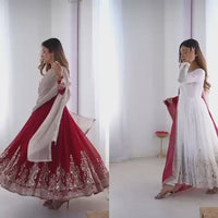 Robe "Ishika" - Blanc