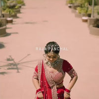 Lehenga collection "Divyka" - Rouge