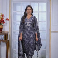 Punjabi "Gori" - Bleu marine