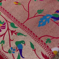 Sari "Kanji" - Rouge