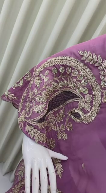 Lehenga collection "Modernity" - Parme