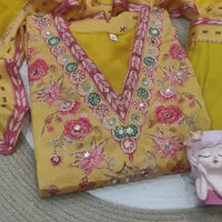 Punjabi "Nisha" - Jaune moutarde