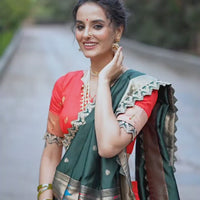 Lehenga collection "Indrany" - Orange