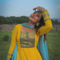 Anarkali Collection "Anika" - Jaune