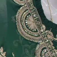 Lehenga collection "Modernity" - Vert