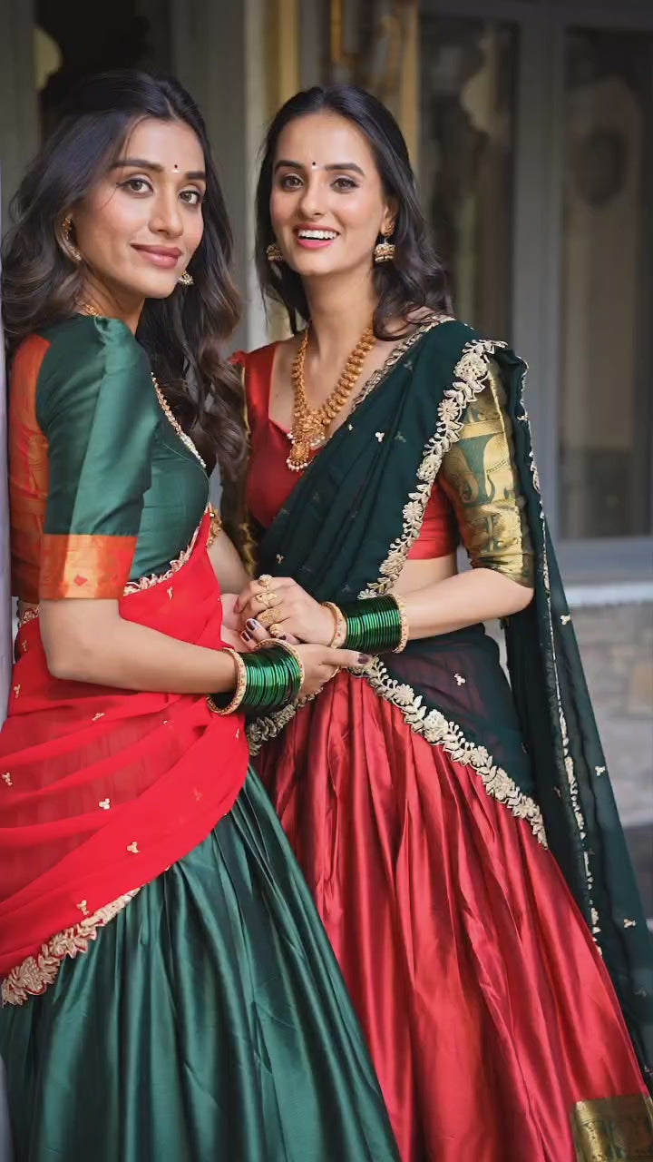 Lehenga collection "Tarika" - Vert