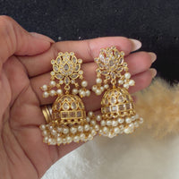 Boucles d'oreilles Jumka White