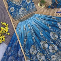 Lehenga Fille collection "Meera" - Rose